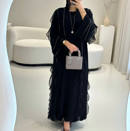 Chiffon Bloom Abaya