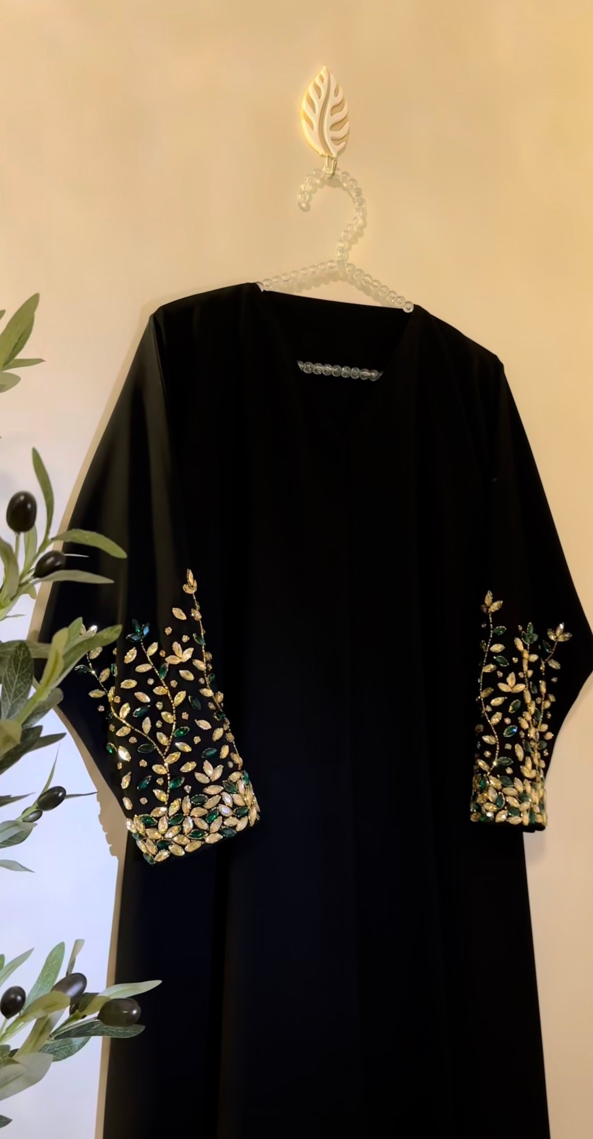 Emerald Vine Abaya