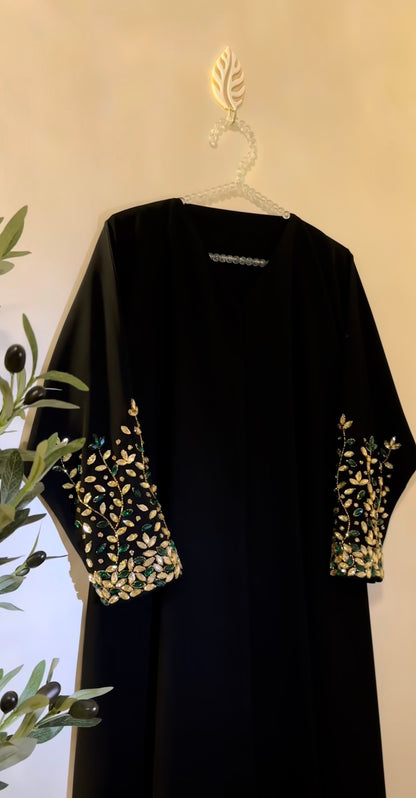 Emerald Vine Abaya