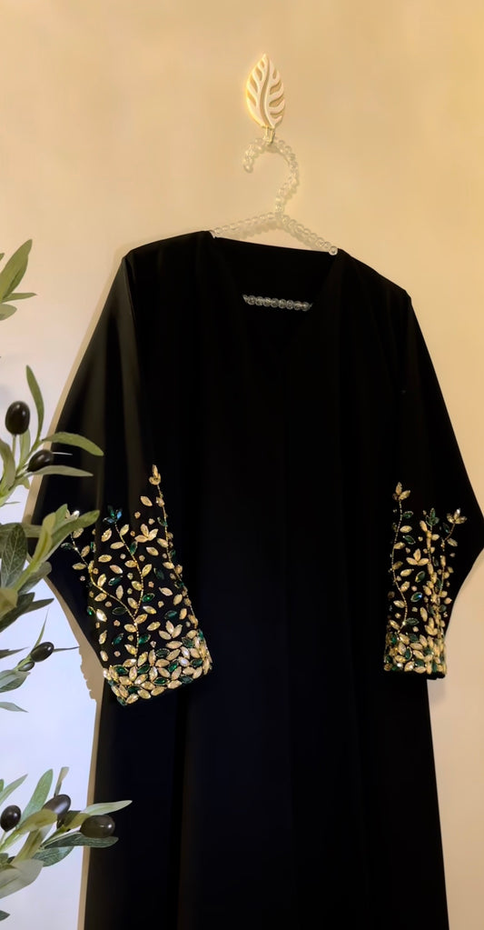 Emerald Vine Abaya