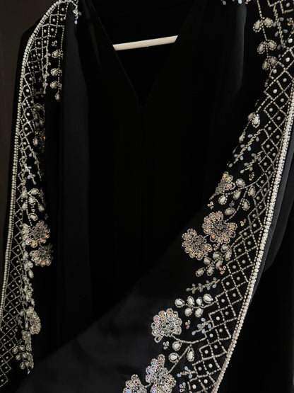 Floral Majesty Abaya
