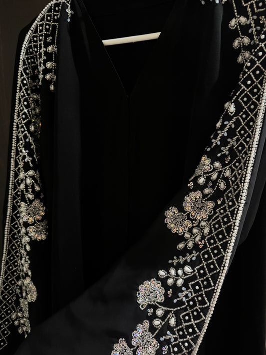 Floral Majesty Abaya