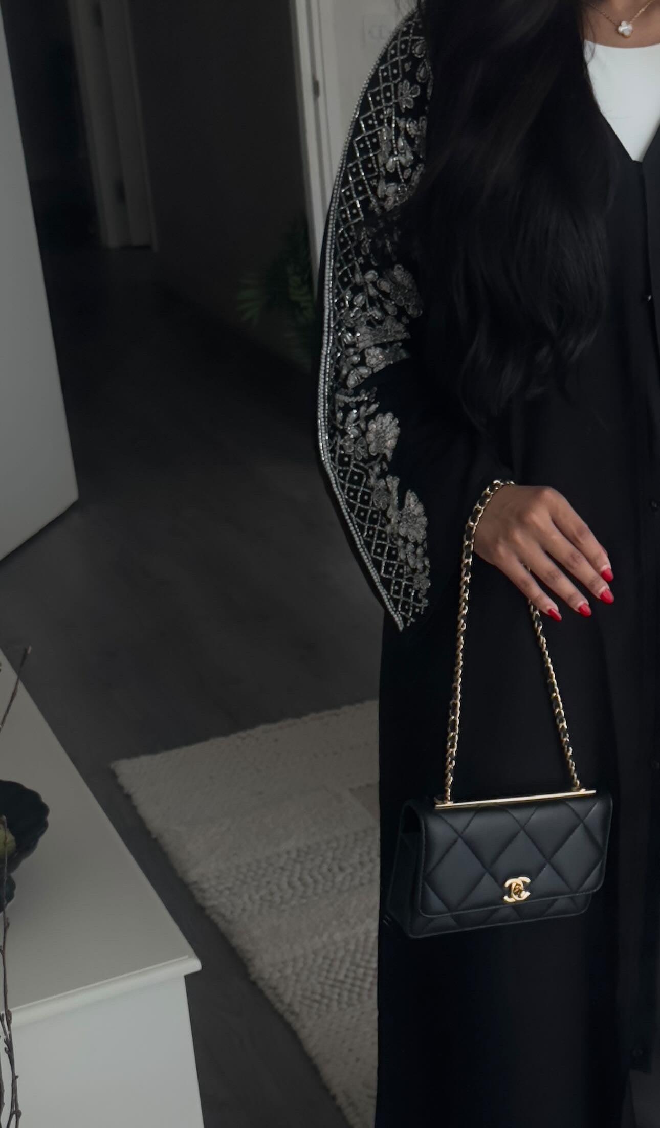 Floral Majesty Abaya